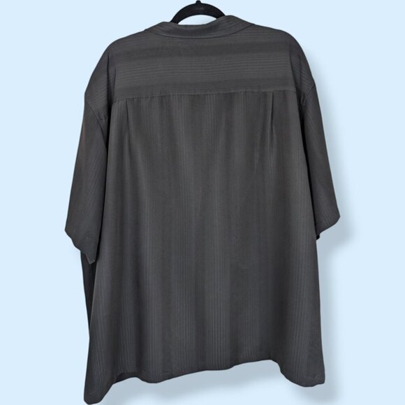 Van Heusen Black Short Sleeve Shirt - Picture 3 of 4